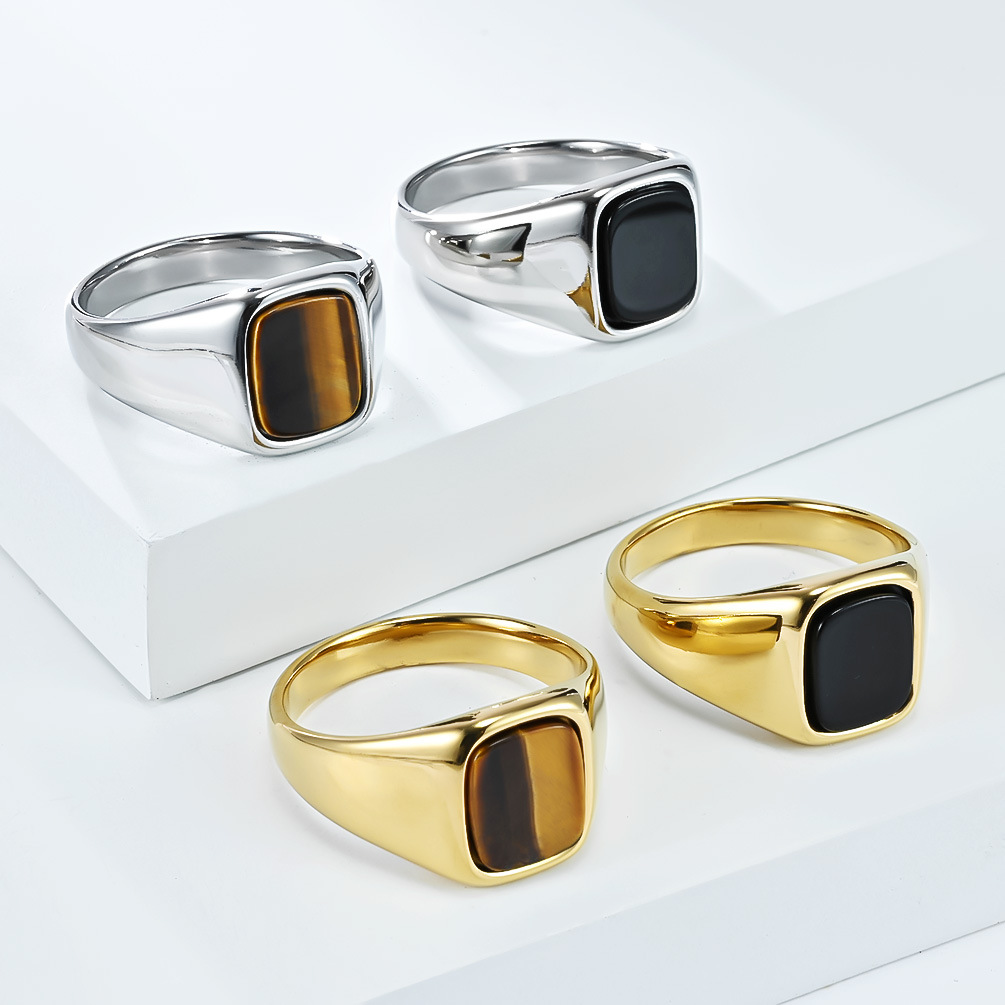 Signet Ring Men - Nuevo Anillo de Sello de Moda