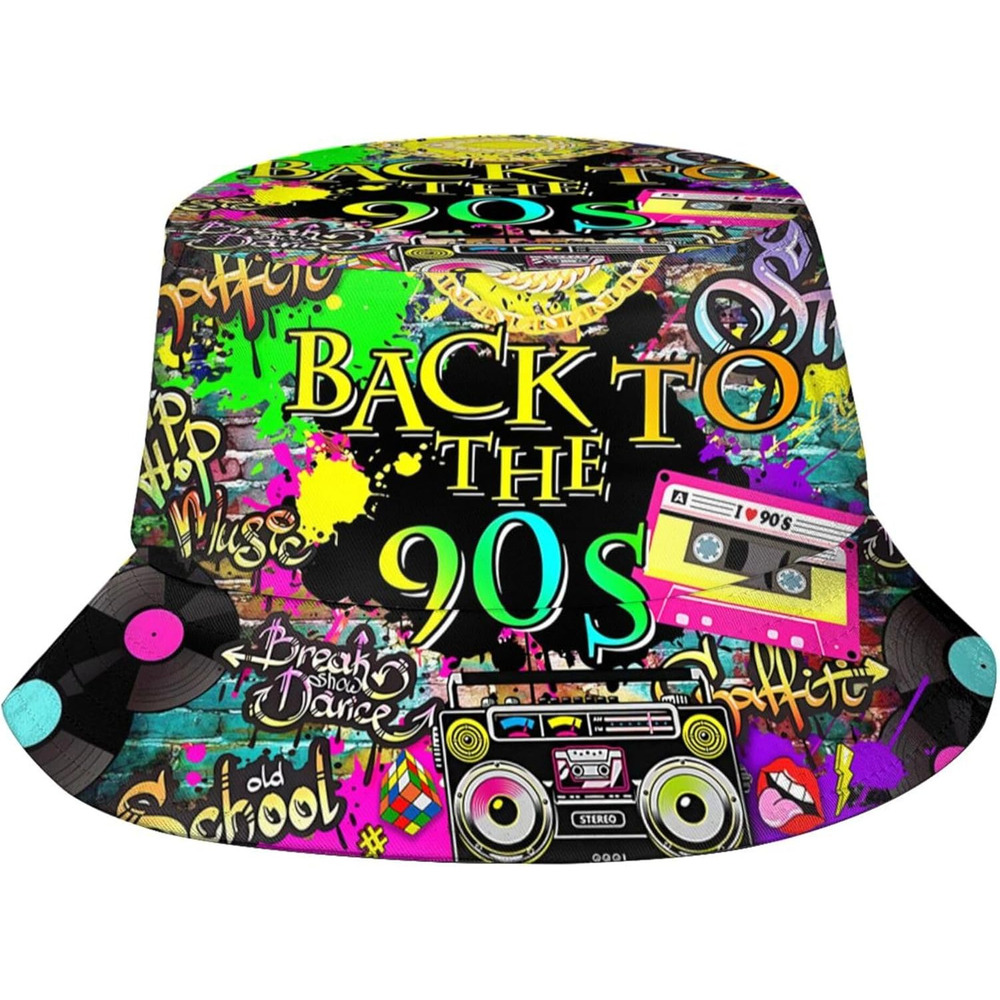 Men'S Accessories In The 90S - Sombrero de Pescador Retro de los