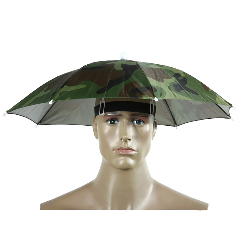 Men Accessories For Beach - Paraguas portátil de camuflaje, sombrilla plegable