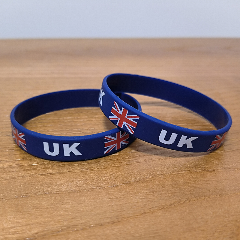Pulsera de silicona con bander - Men'S Accessories Uk reseña y precio
