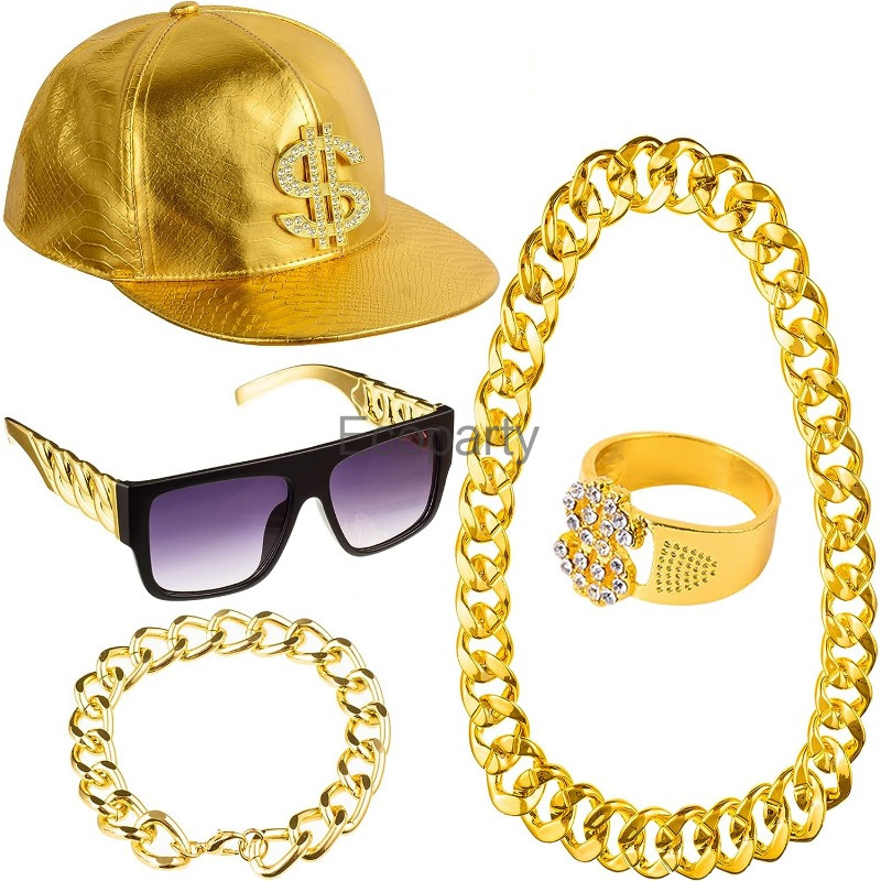 Conjunto de accesorios de disf - Men Accessories Chain And Bracelet reseña y precio