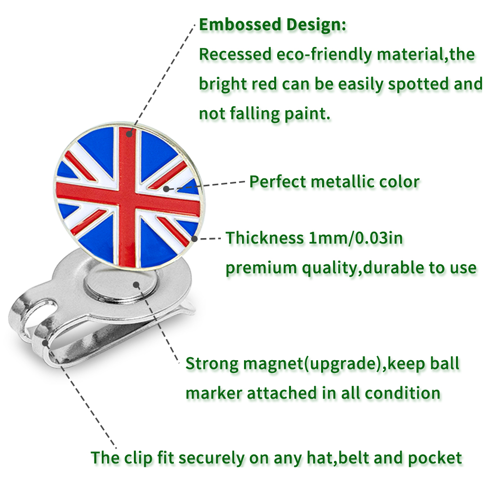 Caiton - Juego de 4 Clips Magn - Men'S Accessories Uk reseña y precio
