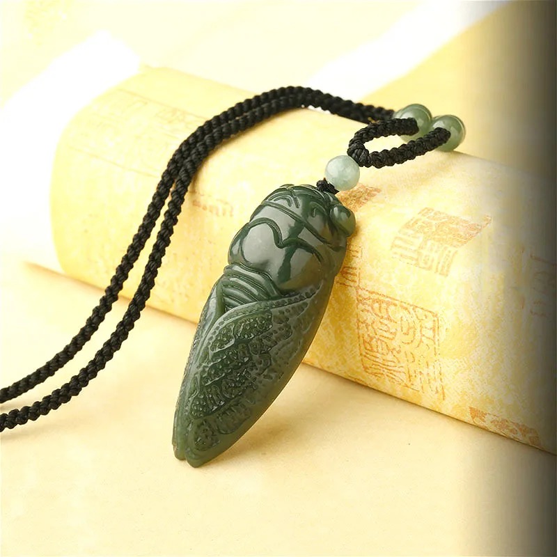 Colgante de Jade Natural de He - Men Accessories Gift reseña y precio
