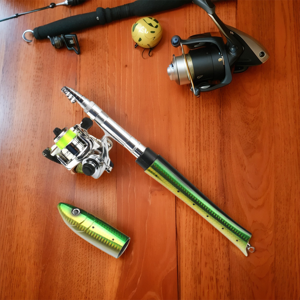 Caña de Pescar Portátil en For - Men Accessories Combo Gift reseña y precio
