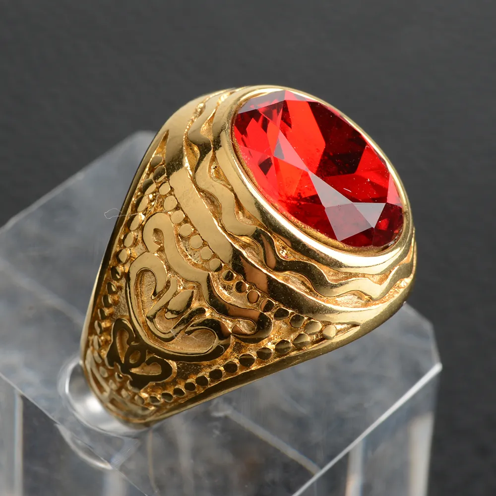 Anillos de piedra azul marino  - Signet Ring Men reseña y precio