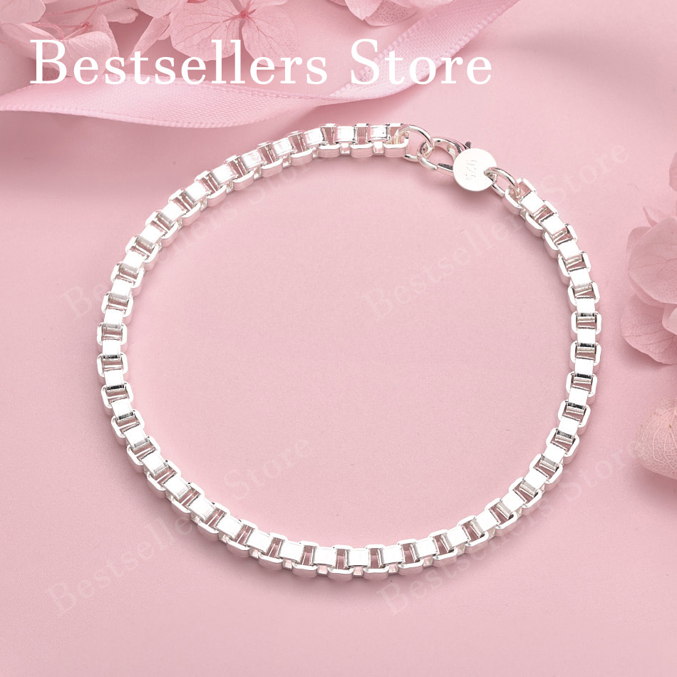 Pulsera de cadena de plata de  - Men Accessories Chain And Bracelet reseña y precio