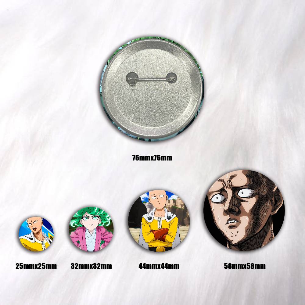 Insignias Redondas de Anime A- - Men Accessories For Birthday Gift reseña y precio