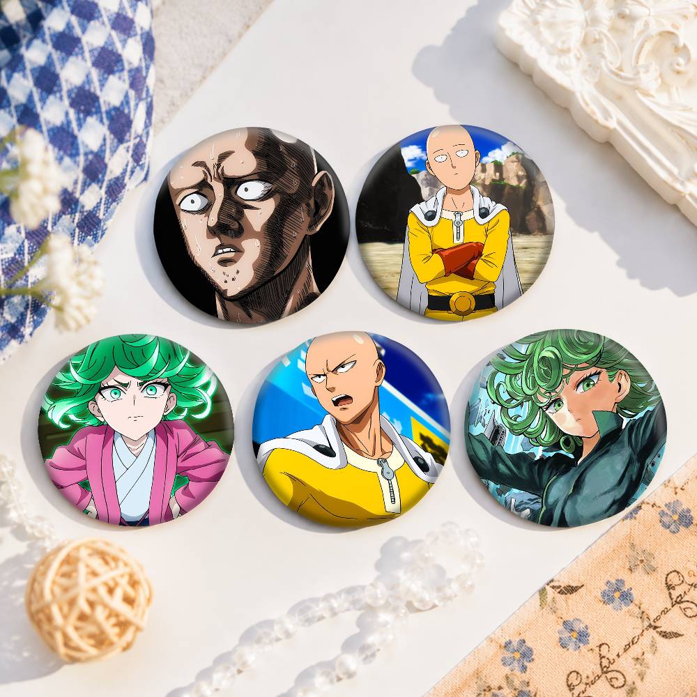 Insignias Redondas de Anime A- - Men Accessories For Birthday Gift reseña y precio