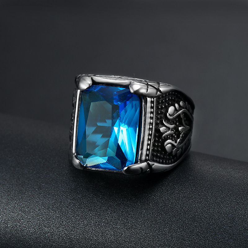 Anillo de sello para hombre, d - Signet Ring Men reseña y precio