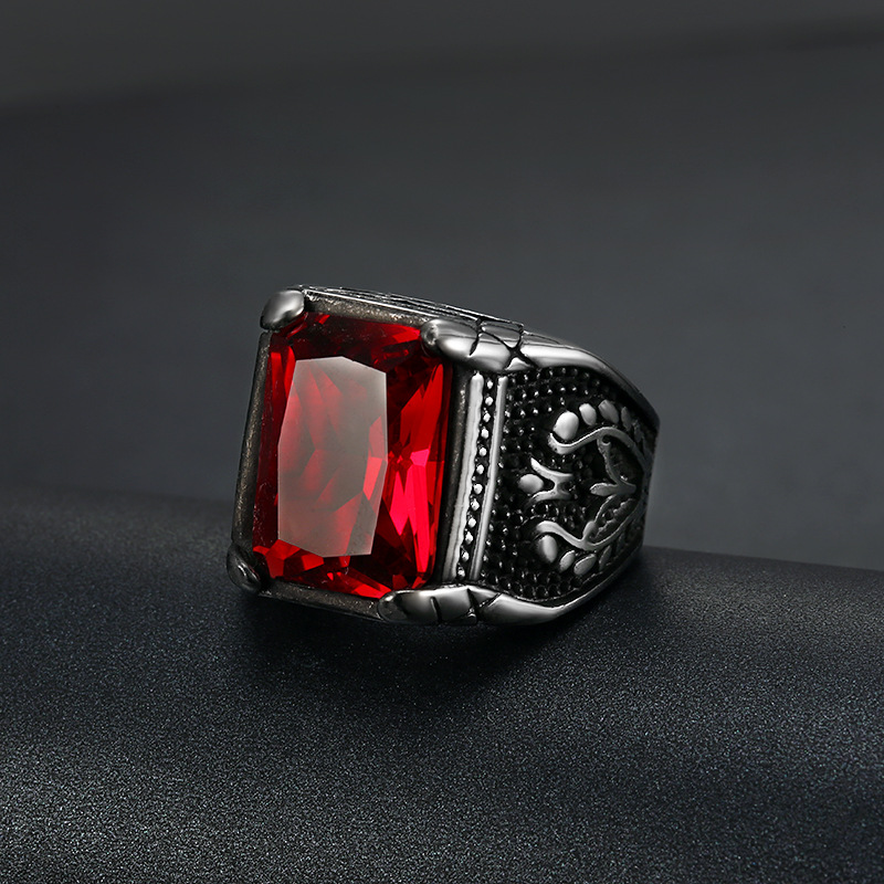 Anillo de sello para hombre, d - Signet Ring Men reseña y precio