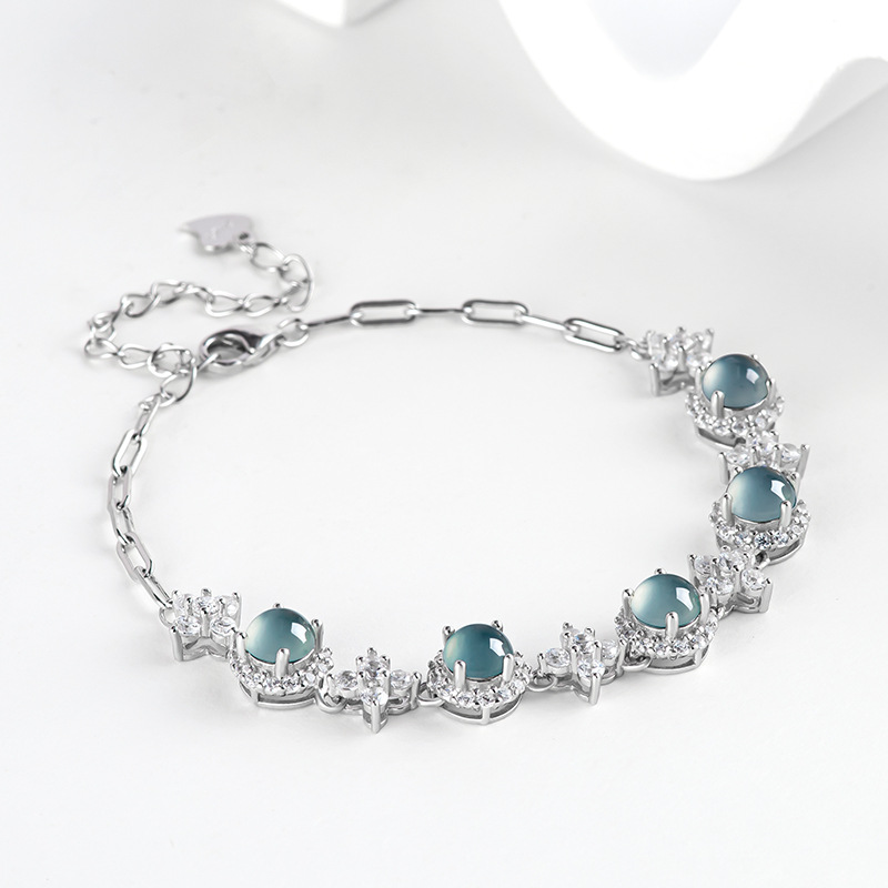 Pulsera de jadeíta azul de Mya - Men Accessories Gift reseña y precio