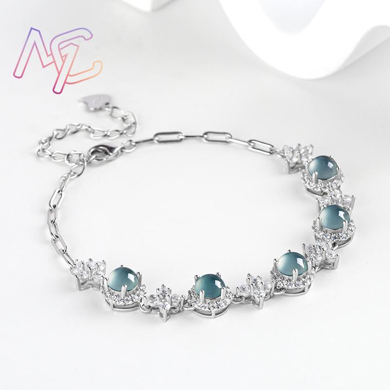Pulsera de jadeíta azul de Mya - Men Accessories Gift reseña y precio