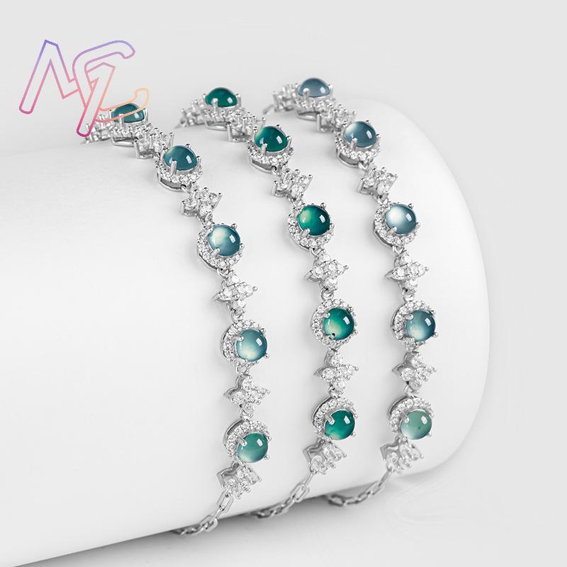 Pulsera de jadeíta azul de Mya - Men Accessories Gift reseña y precio