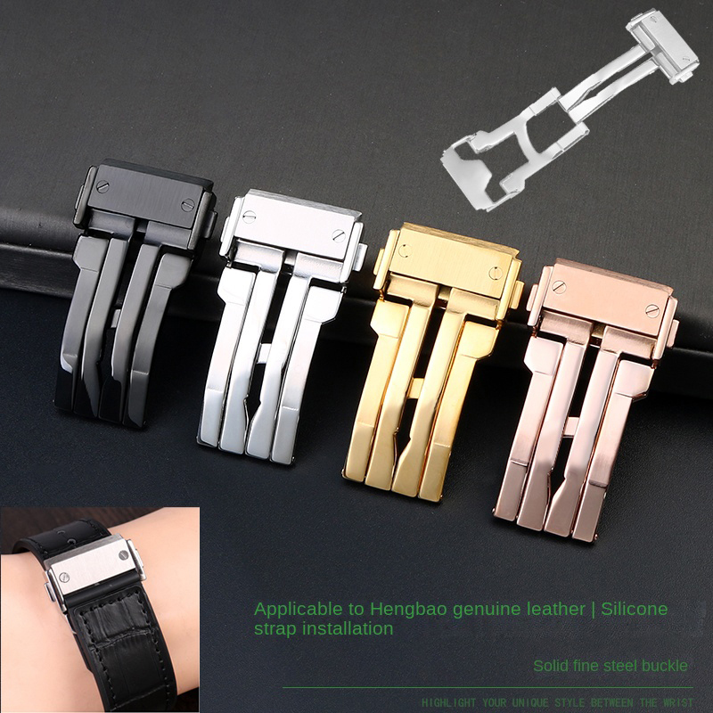 Hebilla de acero inoxidable só - Men'S Accessories Watches reseña y precio