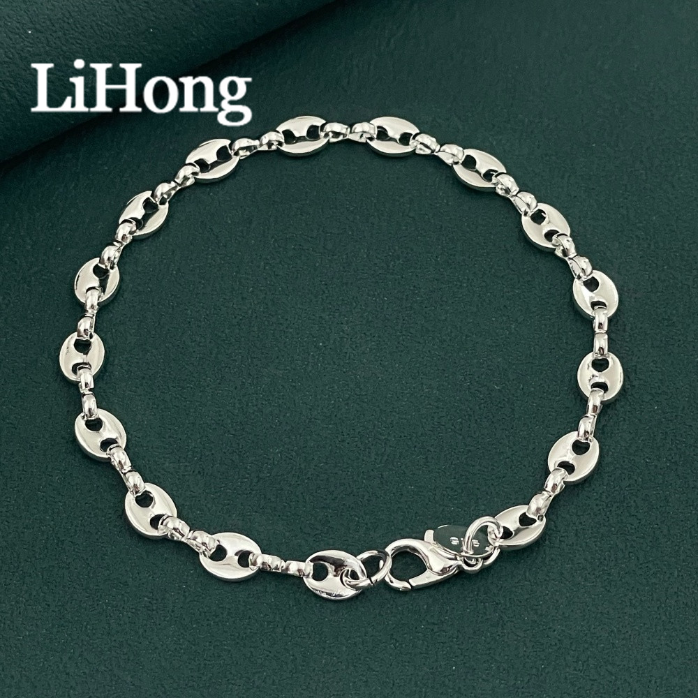 Pulsera de cadena elíptica de  - Men Accessories Chain And Bracelet reseña y precio