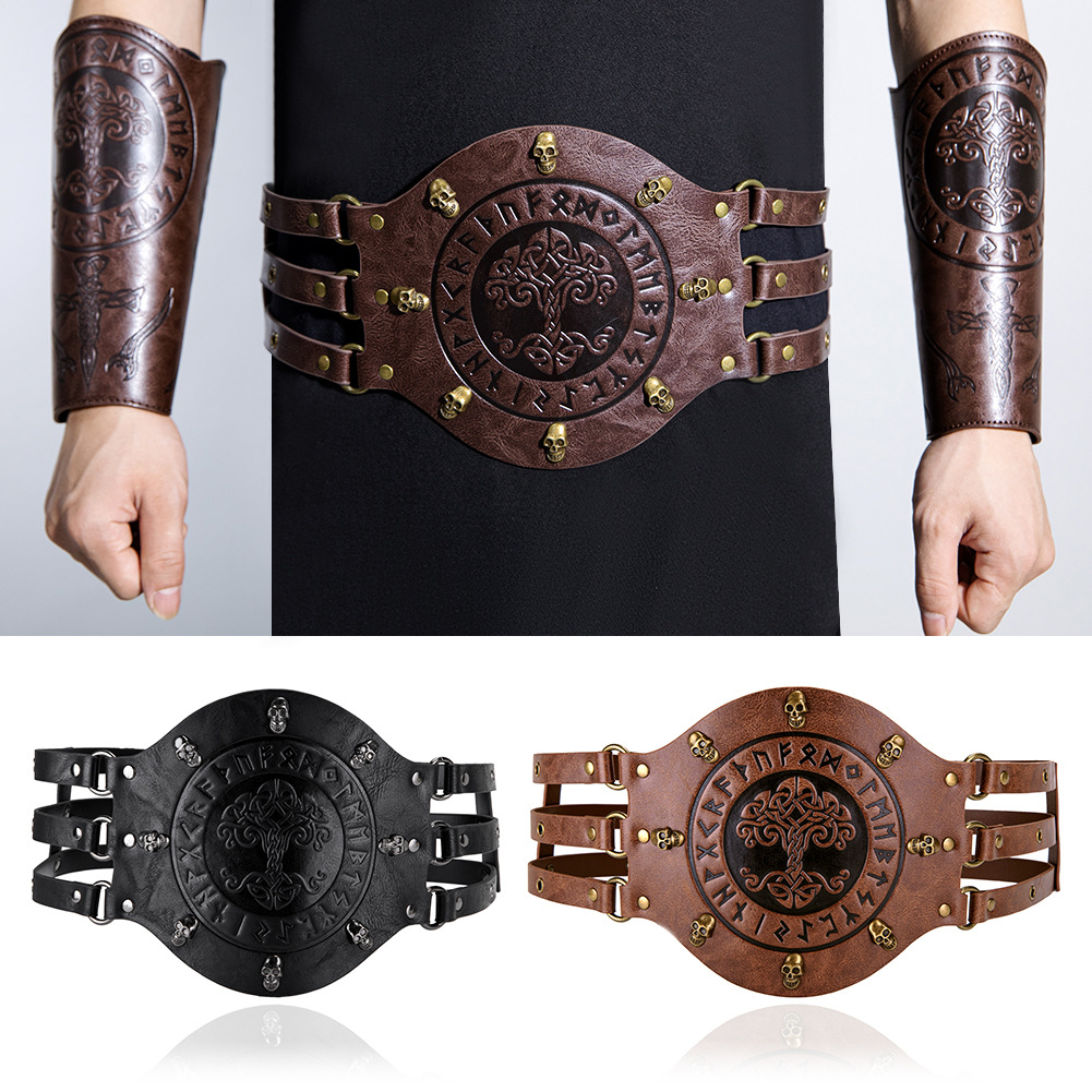 Cinturón ancho medieval, disfr - Men'S Viking Accessories reseña y precio