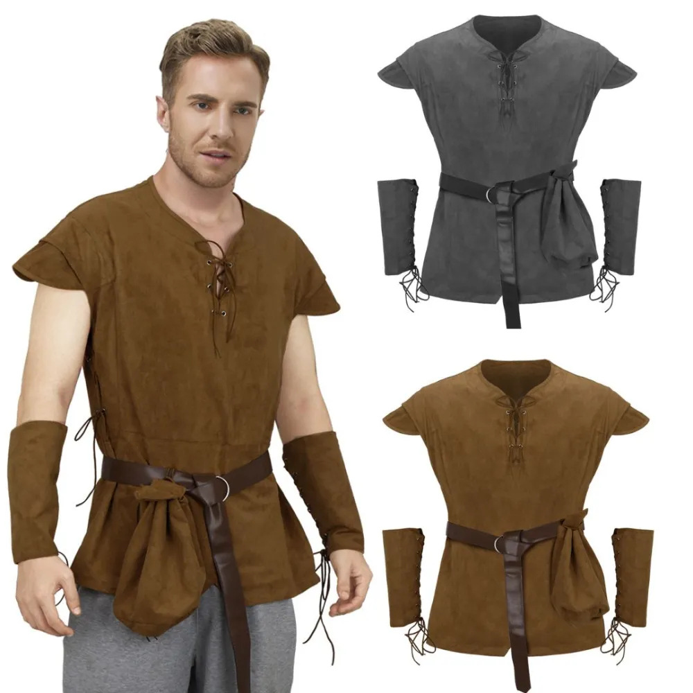 Camisa túnica medieval con cor - Men'S Viking Accessories reseña y precio