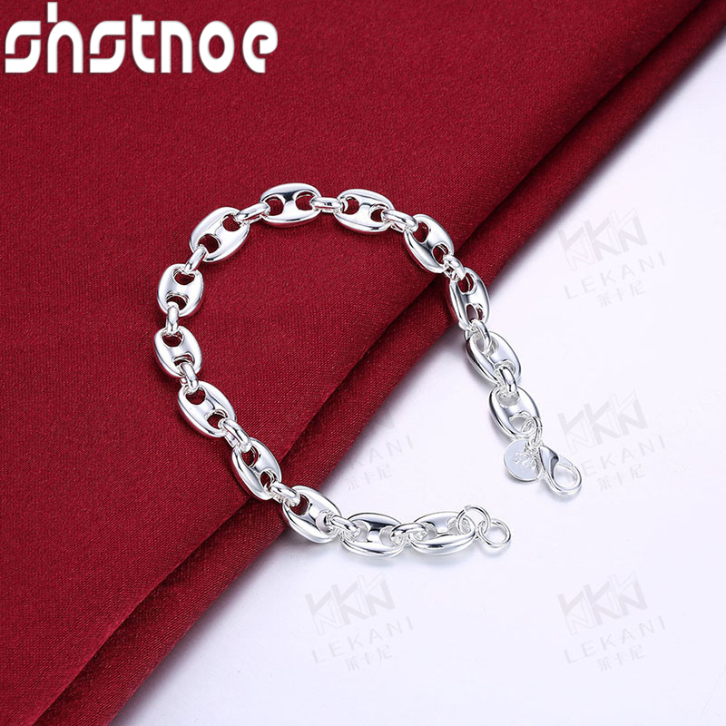Linda pulsera de plata de ley  - Men Accessories Chain And Bracelet reseña y precio