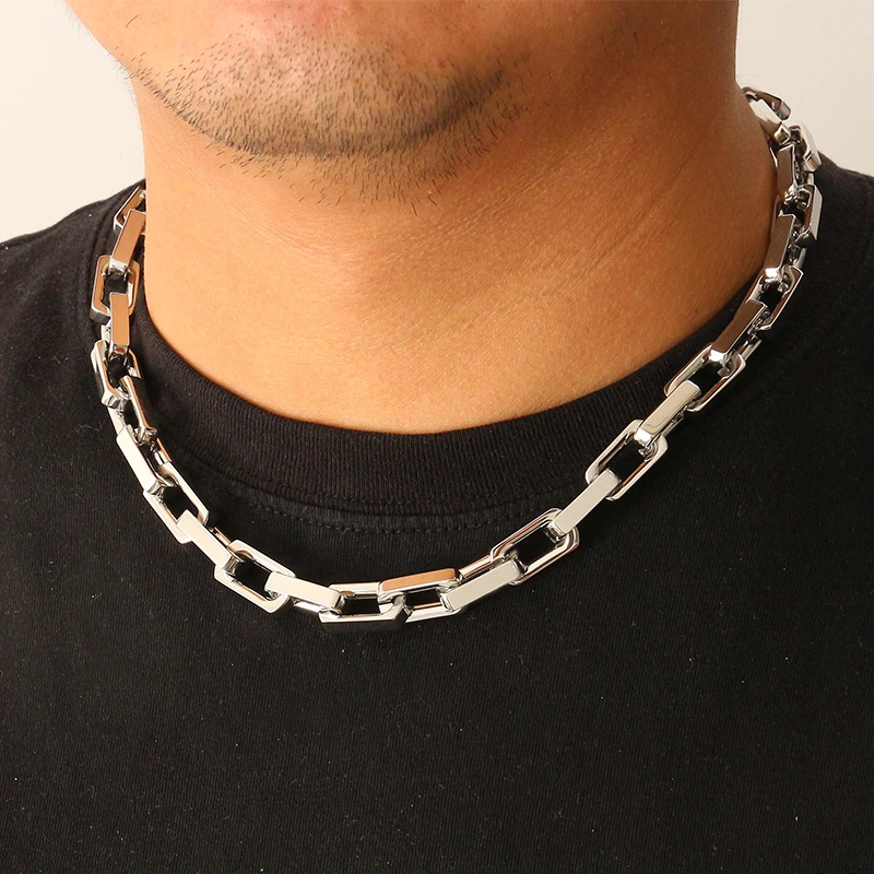 Collares de bambú de acero ino - Men Accessories Chain And Bracelet reseña y precio