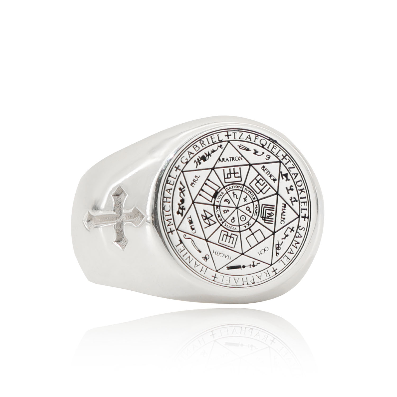 Anillo de sello sólido de 20mm - Signet Ring Men reseña y precio