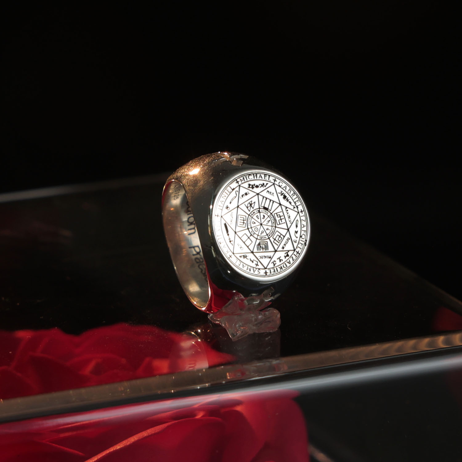 Anillo de sello sólido de 20mm - Signet Ring Men reseña y precio