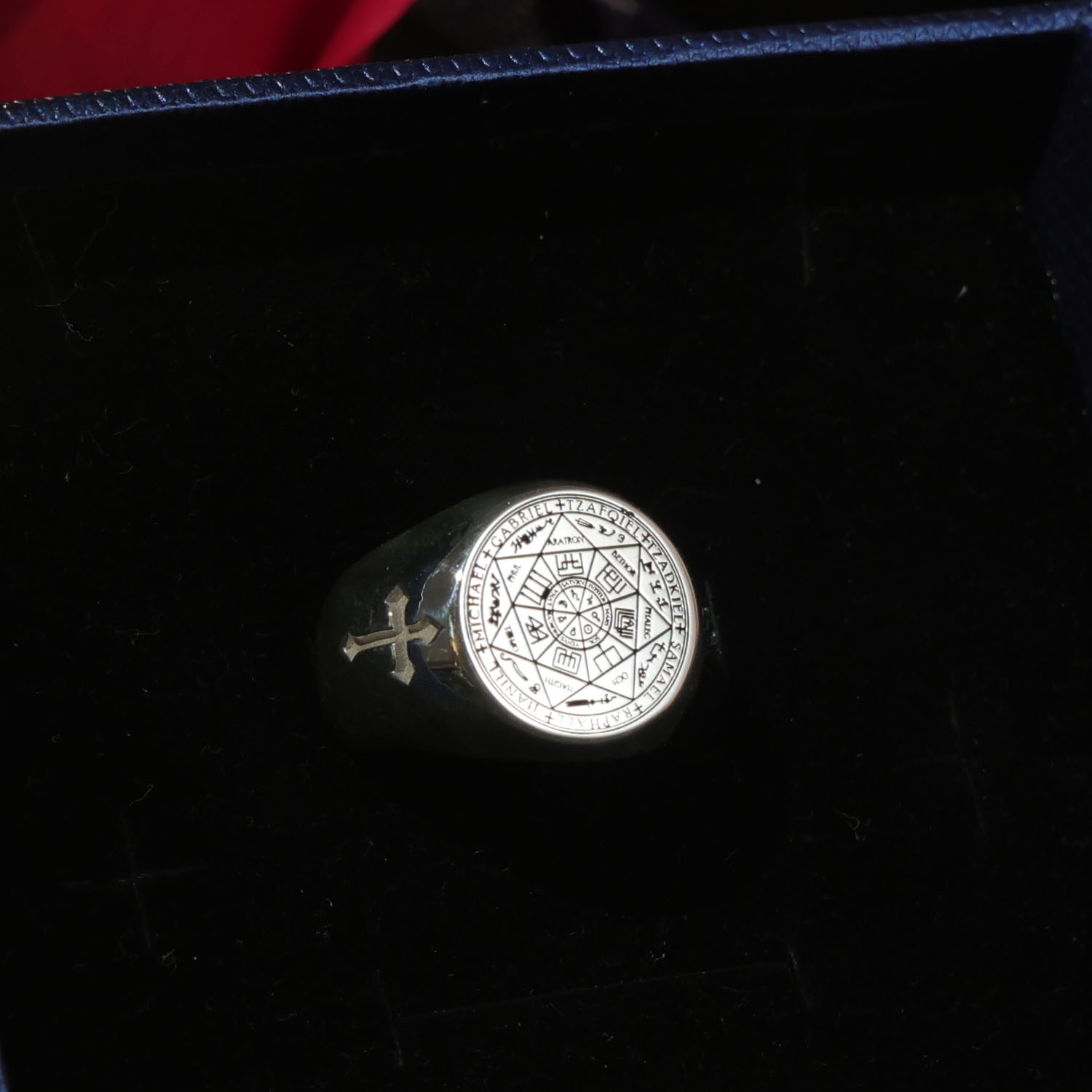 Anillo de sello sólido de 20mm - Signet Ring Men reseña y precio
