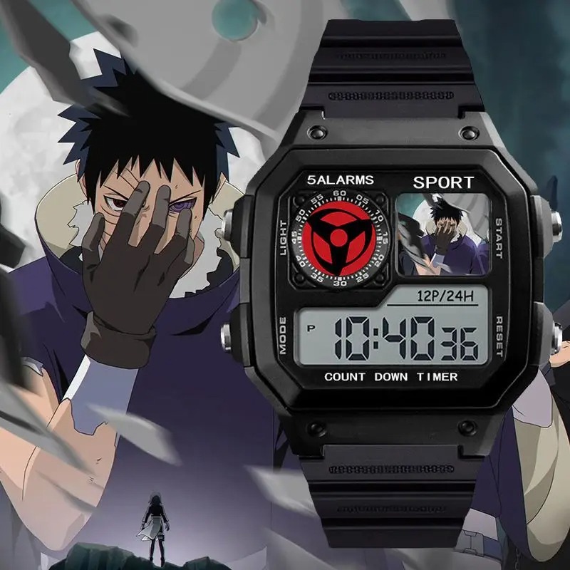 Reloj Naruto Sasuke Obito Uchi - Men'S Accessories Watches reseña y precio