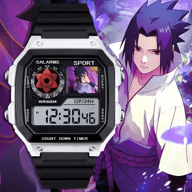 Reloj Naruto Sasuke Obito Uchi - Men'S Accessories Watches reseña y precio