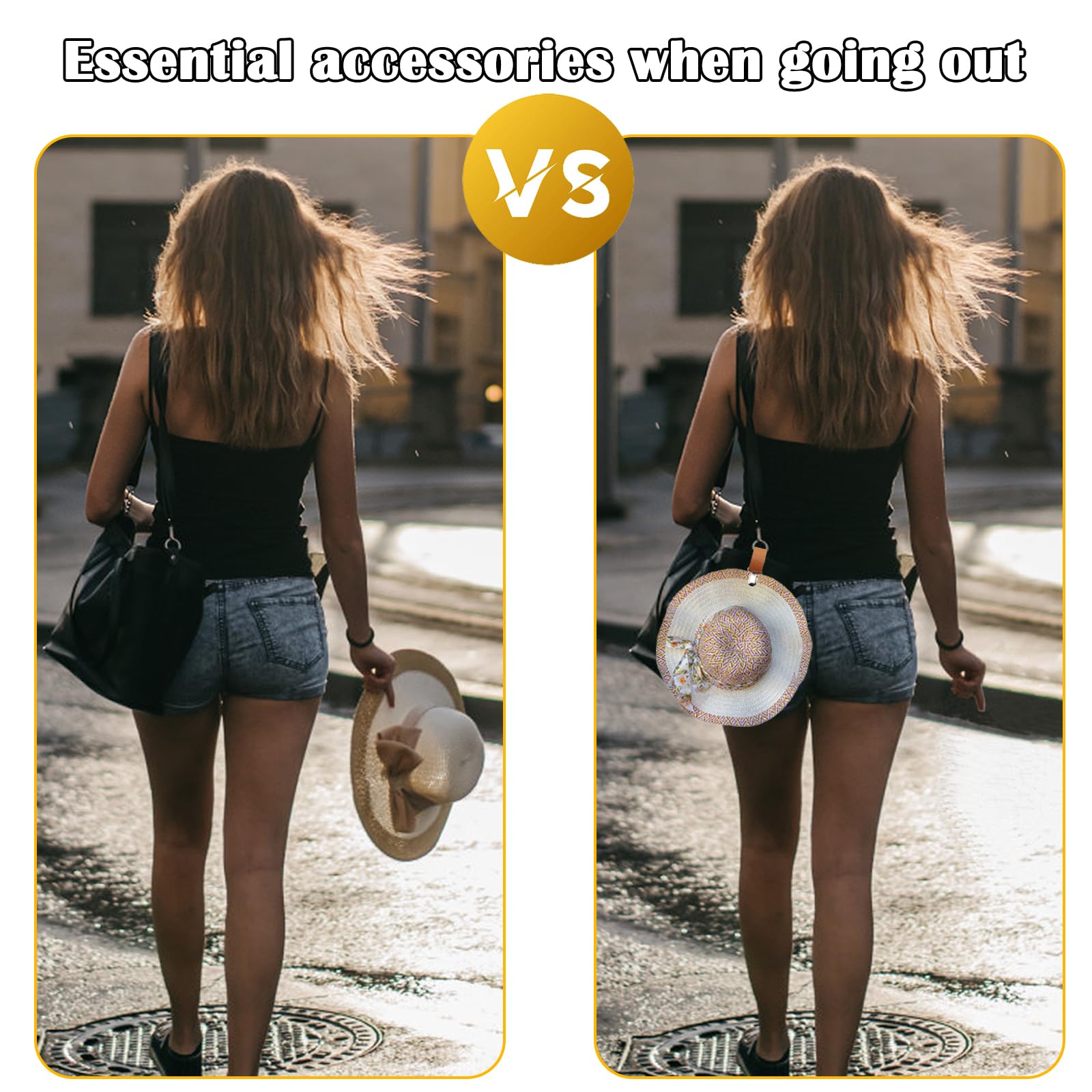 Clip para Sombrero de Cuero PU - Men Accessories For Beach reseña y precio