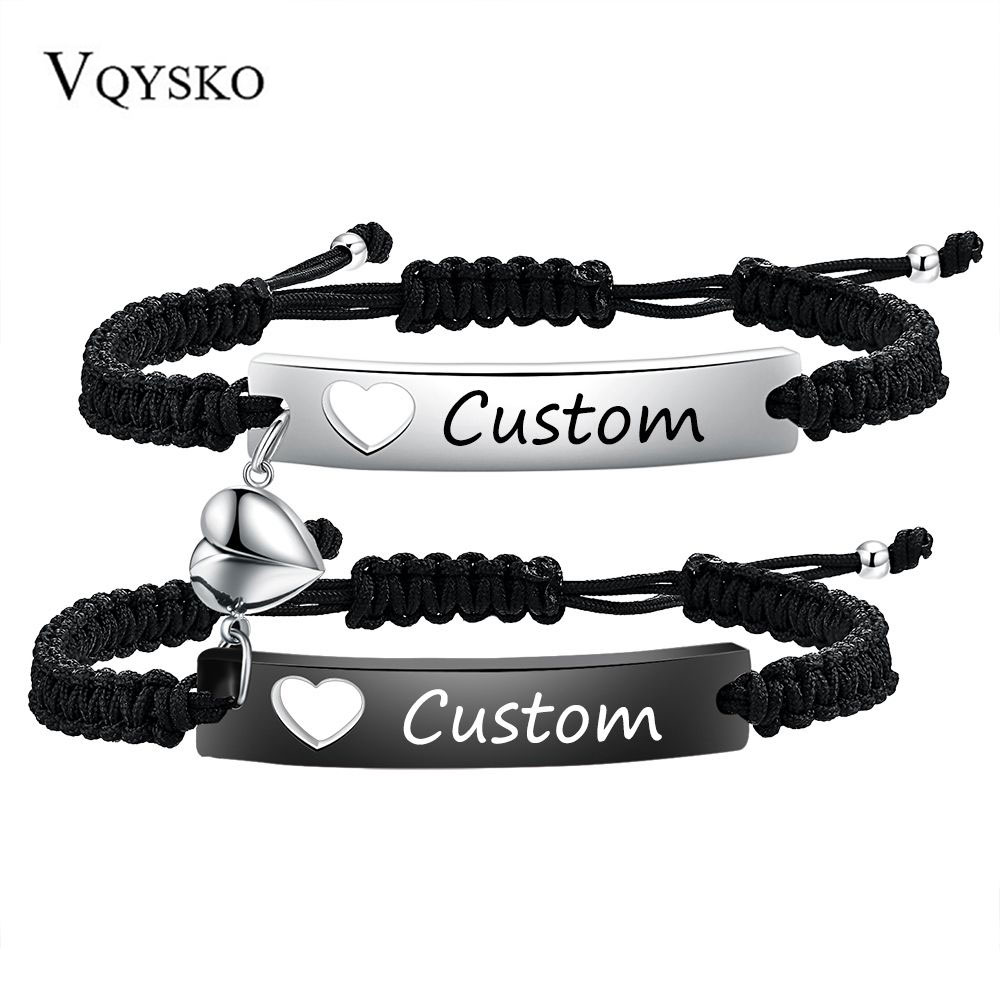 Conjunto de pulsera de pareja  - Men Accessories Chain And Bracelet reseña y precio