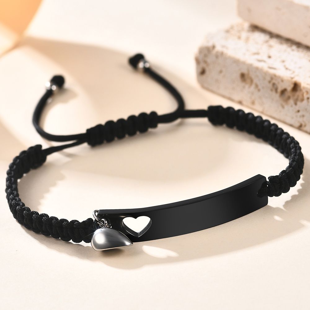 Conjunto de pulsera de pareja  - Men Accessories Chain And Bracelet reseña y precio