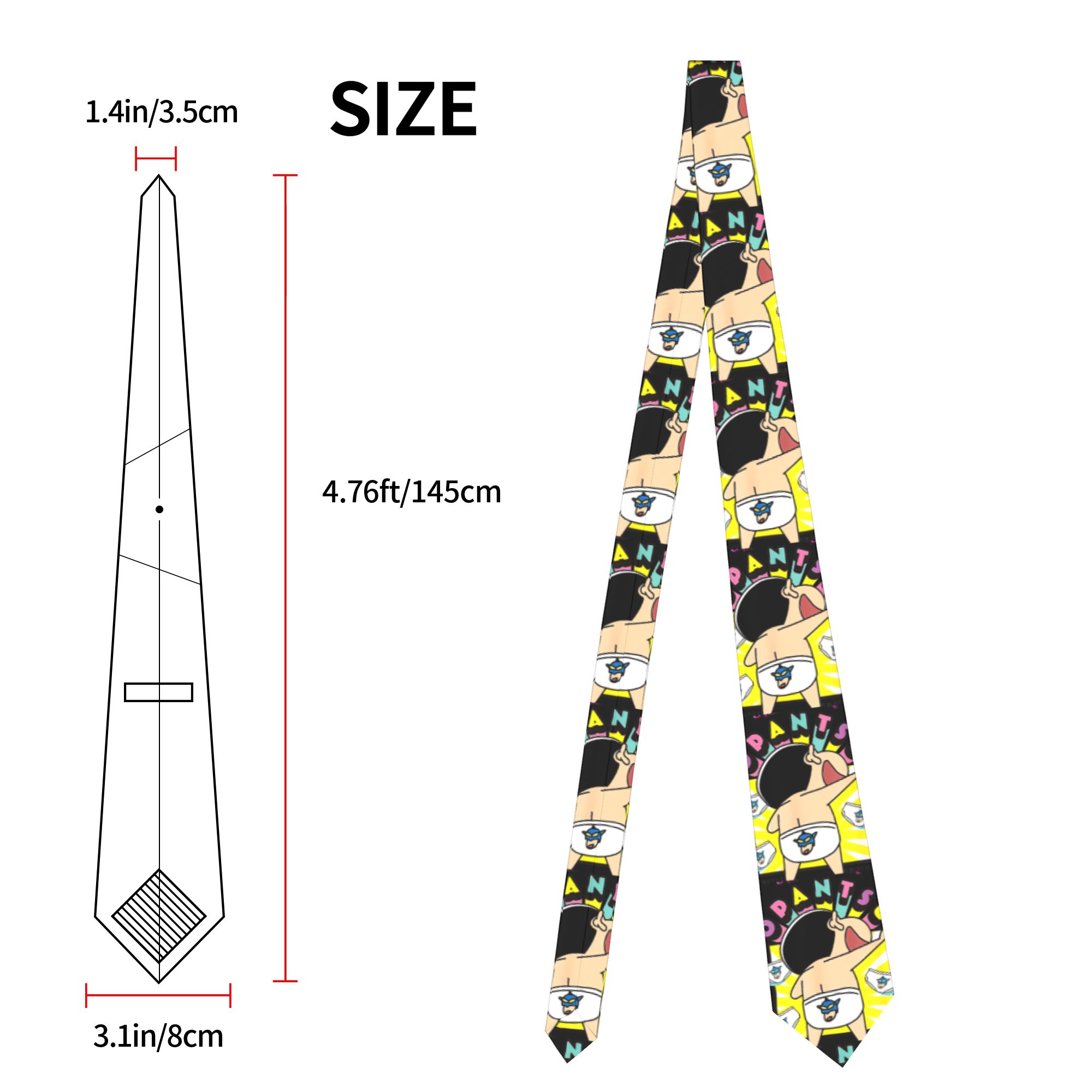Corbata de dibujos animados Sh - Men'S Accessories In The 90S reseña y precio